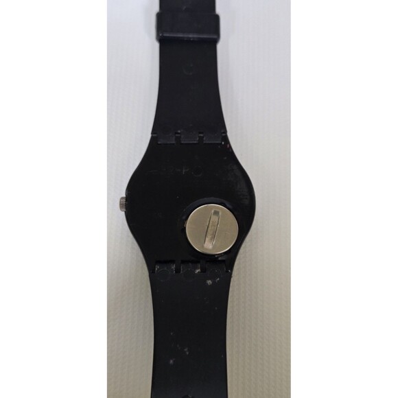 Vintage 1986 Swatch Swiss Unisex Wristwatch NEW Battery Tested Working - Picture 6 of 15